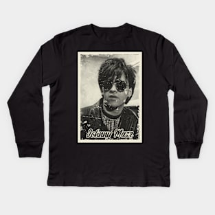 Vintage Johnny Marr Kids Long Sleeve T-Shirt